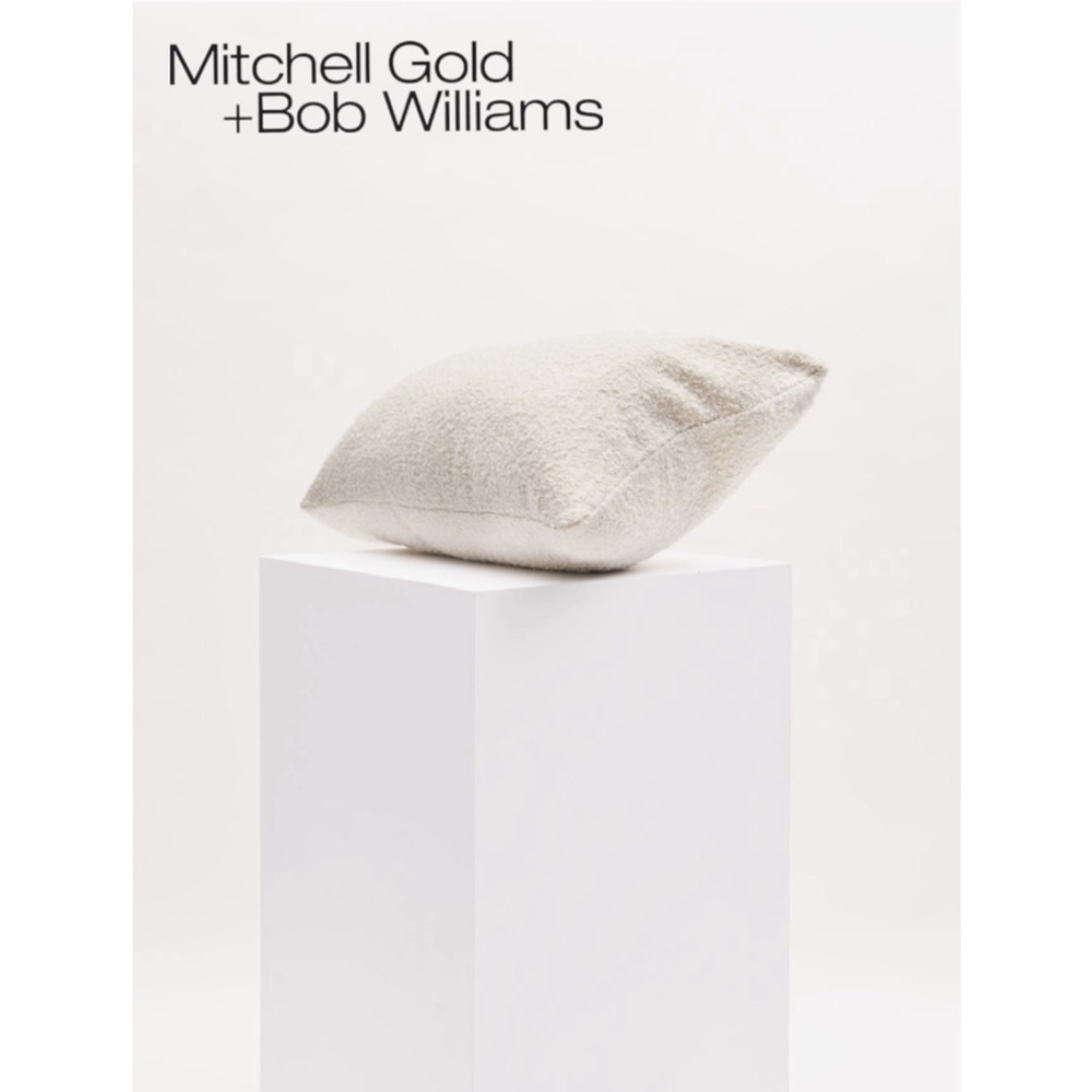 Mitchell Gold + Bob Williams Luxury Boucle Lumbar Pillow